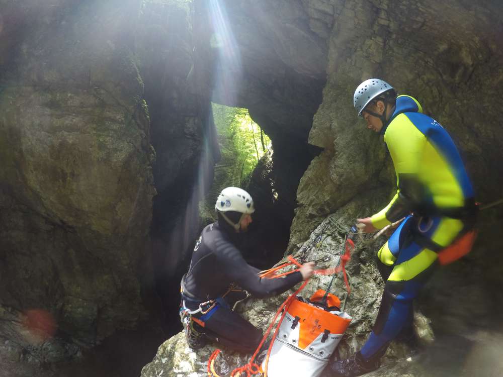 canyoning